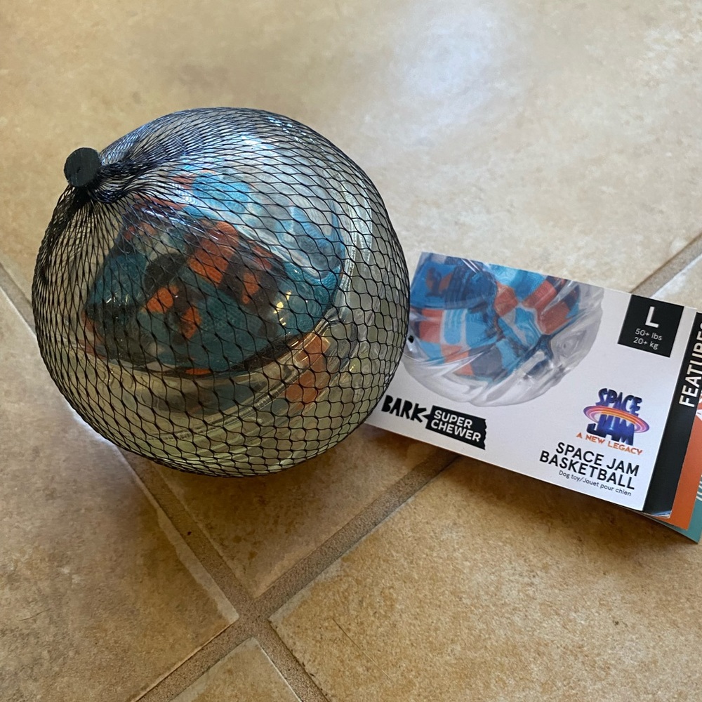 Bark Box Space Jam large ball for dogs
